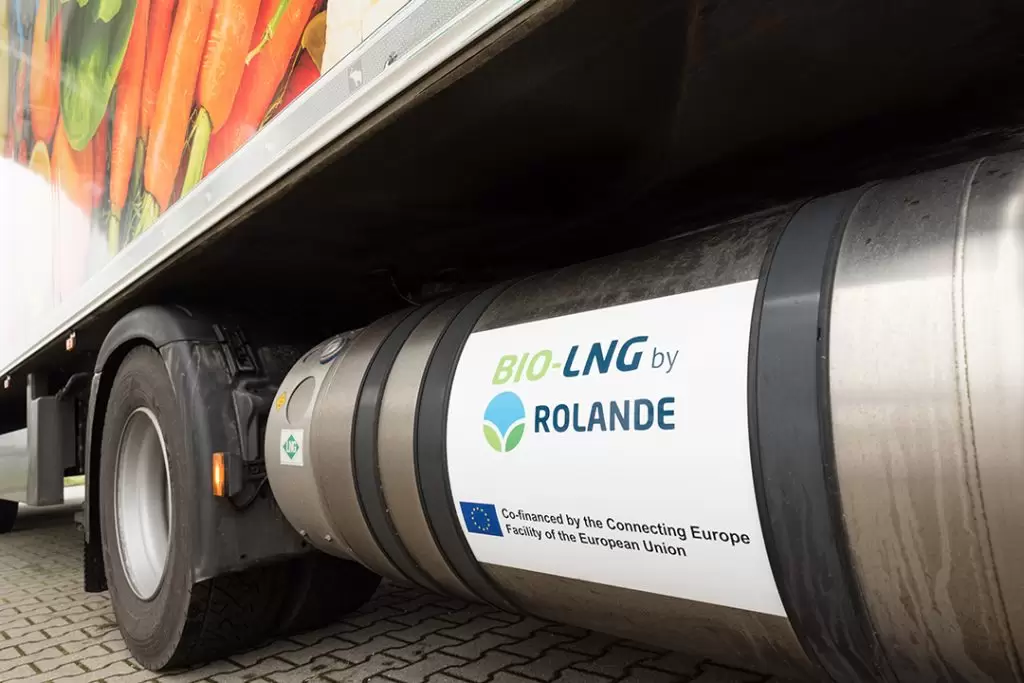 Bio-LNG tank Albert Heijn